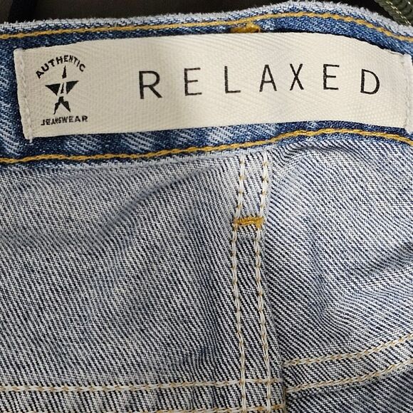 Arizona Jean Co - Jeans Relaxed Fit Straight Leg- Size 48X34 - Blue - 100%Cotton - Picture 6 of 7